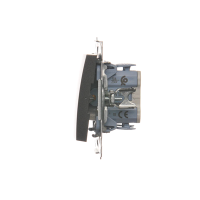 SIMON 54 Three-position shutter switch 1-0-2 (module) anthracite
