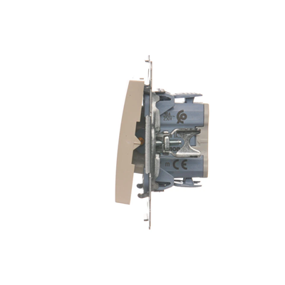 SIMON 54 Three-position shutter switch 1-0-2 (module) cream