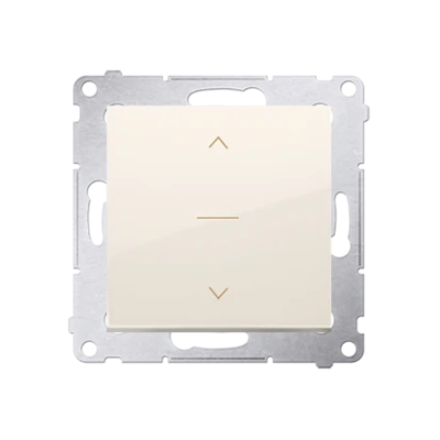 SIMON 54 Three-position shutter switch 1-0-2 (module) cream