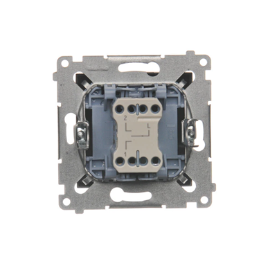 SIMON 54 Three-position shutter switch 1-0-2 (module) matt bronze