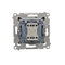 SIMON 54 Three-position shutter switch 1-0-2 (module) matt bronze