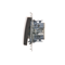 SIMON 54 Three-position shutter switch 1-0-2 (module) matt bronze