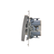 SIMON 54 Three-position shutter switch 1-0-2 (module) matt silver