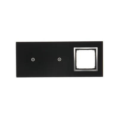 SIMON 54 TOUCH Dalle tactile 3 modules 1 tablette tactile + 1 tablette tactile + 1 trou accessoire lave lunaire