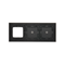 SIMON 54 TOUCH Dalle tactile 3 modules 1 tablette tactile + 1 tablette tactile + 1 trou accessoire lave solidifiée
