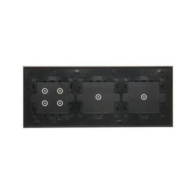 SIMON 54 TOUCH Dalle tactile 3 modules 1 tablette tactile + 1 tablette tactile + 4 tablettes tactiles lave solidifiée