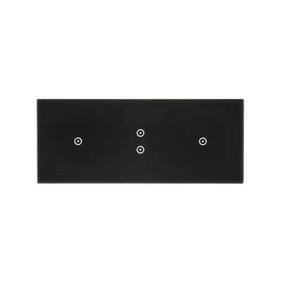 SIMON 54 TOUCH Dalle tactile 3 modules 1 tablette tactile + 2 tablettes tactiles verticales + 1 tablette tactile lave solidifiée