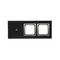 SIMON 54 TOUCH Dalle tactile 3 modules 1 tablette tactile + 2 trous pour accessoires lunar lava