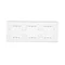 SIMON 54 TOUCH Dalle tactile 3 modules 2 touchpads horizontaux + 2 touchpads horizontaux + 2 touchpads verticaux blanc perle