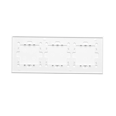 SIMON 54 TOUCH Dalle tactile 3 modules 2 touchpads verticaux + 2 touchpads horizontaux + 4 touchpads blanc perle