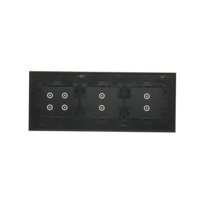 SIMON 54 TOUCH Dalle tactile 3 modules 2 touchpads verticaux + 2 touchpads verticaux + 4 touchpads lave solidifiée