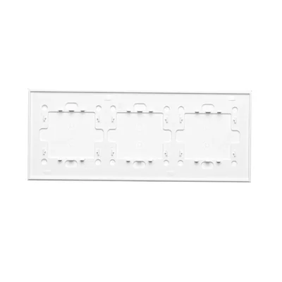 SIMON 54 TOUCH Dotykový panel 3 moduly 2 vertikální dotyková pole + 2 vertikální dotyková pole + 2 vertikální dotyková pole perleťově bílá