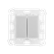 SIMON 54 TOUCH Interruttore per doppia tapparella 230V 2x2A bianco