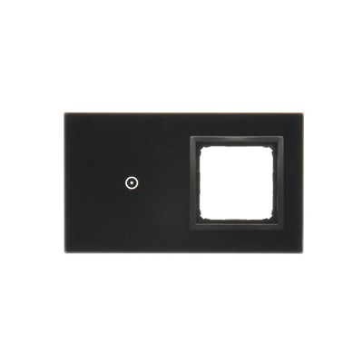 SIMON 54 TOUCH Panel dotykowy 2 moduły 1 pole dotykowe + 1 otwór na osprzęt zastygła lawa