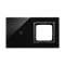 SIMON 54 TOUCH Panel dotykowy 2 moduły 1 pole dotykowe + 1 otwór na osprzęt zastygła lawa
