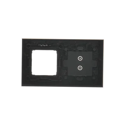 SIMON 54 TOUCH Panel dotykowy 2 moduły 2 pola dotykowe pionowe + 1 otwór na osprzęt zastygła lawa
