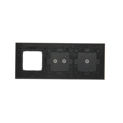 SIMON 54 TOUCH Panel dotykowy 3 moduły 1 pole dotykowe + 2 pola dotykowe poziome + 1 otwór na osprzęt zastygła lawa
