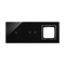 SIMON 54 TOUCH Panel dotykowy 3 moduły 1 pole dotykowe + 2 pola dotykowe poziome + 1 otwór na osprzęt zastygła lawa