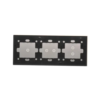 SIMON 54 TOUCH Panel dotykowy 3 moduły 1 pole dotykowe + 2 pola dotykowe poziome + 2 pola dotykowe pionowe srebrna mgła