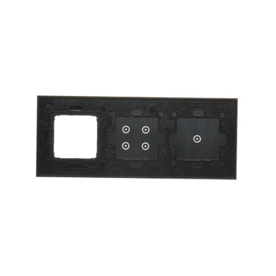 SIMON 54 TOUCH Panel dotykowy 3 moduły 1 pole dotykowe + 4 pola dotykowe + 1 otwór na osprzęt zastygła lawa
