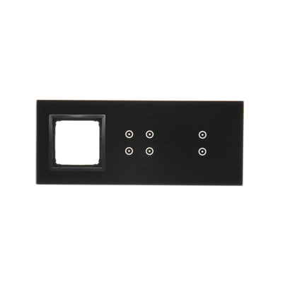 SIMON 54 TOUCH Panel dotykowy 3 moduły 2 pola dotykowe pionowe + 4 pola dotykowe + 1 otwór na osprzęt zastygła lawa