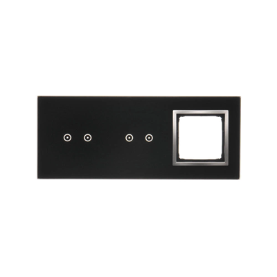 SIMON 54 TOUCH Panel dotykowy 3 moduły 2 pola dotykowe poziome + 2 pola dotykowe poziome + 1 otwór na osprzęt księżycowa lawa
