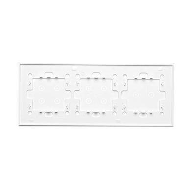 SIMON 54 TOUCH Panel dotykowy 3 moduły 2 pola dotykowe poziome + 4 pola dotykowe + 4 pola dotykowe biała perła