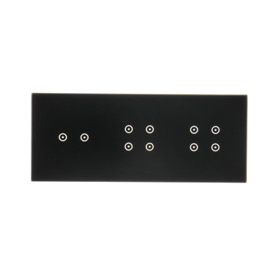 SIMON 54 TOUCH Panel dotykowy 3 moduły 2 pola dotykowe poziome + 4 pola dotykowe + 4 pola dotykowe zastygła lawa