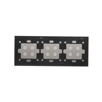 SIMON 54 TOUCH Panel dotykowy 3 moduły 4 pola dotykowe + 4 pola dotykowe + 4 pola dotykowe srebrna mgła