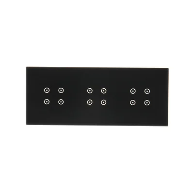 SIMON 54 TOUCH Panel dotykowy 3 moduły 4 pola dotykowe + 4 pola dotykowe + 4 pola dotykowe zastygła lawa