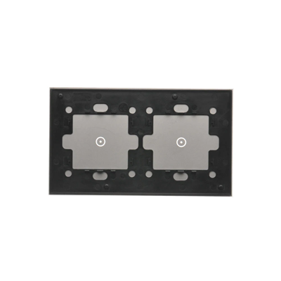 SIMON 54 TOUCH Panel táctil 2 módulos 1 campo táctil + 1 campo táctil plata niebla