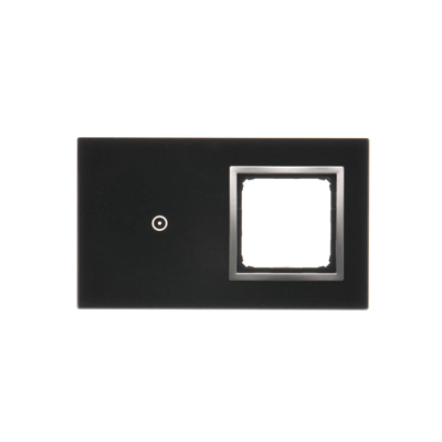 SIMON 54 TOUCH Panel táctil 2 módulos 1 campo táctil + 1 hueco para accesorios lava lunar