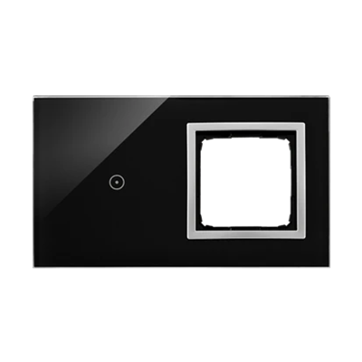 SIMON 54 TOUCH Panel táctil 2 módulos 1 campo táctil + 1 hueco para accesorios lava lunar