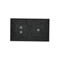 SIMON 54 TOUCH Panel táctil 2 módulos 1 campo táctil + 2 campos táctiles verticales lava solidificada