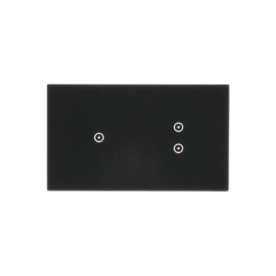 SIMON 54 TOUCH Panel táctil 2 módulos 1 campo táctil + 2 campos táctiles verticales lava solidificada