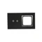 SIMON 54 TOUCH Panel táctil 2 módulos 2 campos táctiles horizontales + 1 hueco para accesorios lava lunar