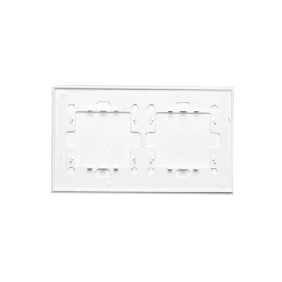 SIMON 54 TOUCH Panel táctil 2 módulos 2 campos táctiles verticales + 2 campos táctiles verticales blanco perla