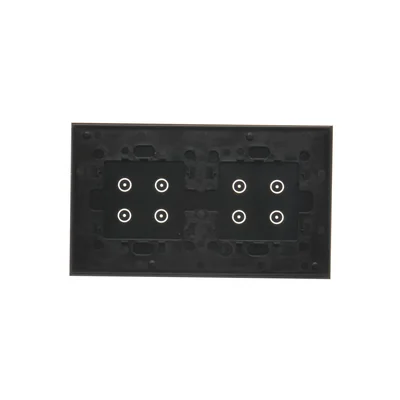 SIMON 54 TOUCH Panel táctil 2 módulos 4 campos táctiles + 4 campos táctiles lava solidificada