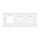 SIMON 54 TOUCH Panel táctil 3 módulos 1 campo táctil + 1 campo táctil + 1 orificio para accesorios blanco perla
