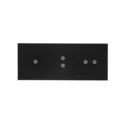 SIMON 54 TOUCH Panel táctil 3 módulos 1 campo táctil + 2 campos táctiles verticales + 2 campos táctiles horizontales lava solidificada
