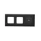 SIMON 54 TOUCH Panel táctil 3 módulos 1 campo táctil + 2 huecos para accesorios lava lunar