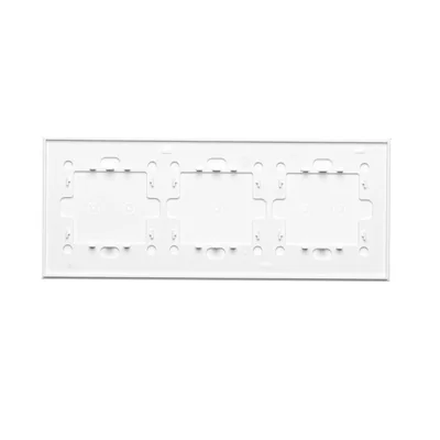 SIMON 54 TOUCH Panel táctil 3 módulos 2 campos táctiles horizontales + 1 campo táctil + 2 campos táctiles horizontales blanco perla