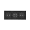 SIMON 54 TOUCH Panel táctil 3 módulos 2 campos táctiles horizontales + 4 campos táctiles + 2 campos táctiles horizontales lava solidificada