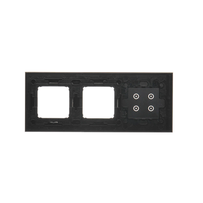 SIMON 54 TOUCH Panel táctil 3 módulos 4 campos táctiles + 2 agujeros para accesorios lava lunar