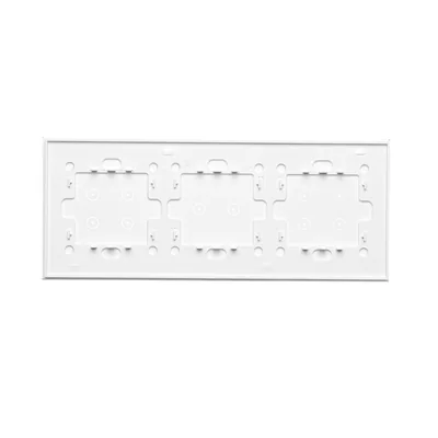 SIMON 54 TOUCH Panel táctil 3 módulos 4 campos táctiles + 2 campos táctiles horizontales + 4 campos táctiles blanco perla
