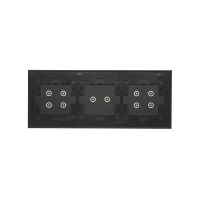 SIMON 54 TOUCH Panel táctil 3 módulos 4 campos táctiles + 2 campos táctiles horizontales + 4 campos táctiles lava solidificada