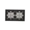 SIMON 54 TOUCH Pannello touch 2 moduli 4 campi touch + 4 campi touch silver fog