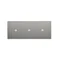 SIMON 54 TOUCH Pannello touch 3 moduli 1 campo touch + 1 campo touch + 1 campo touch silver fog