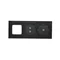 SIMON 54 TOUCH Pannello touch 3 moduli 1 campo touch + 2 campi touch verticali + 1 foro per accessori lunar lava