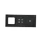 SIMON 54 TOUCH Pannello touch 3 moduli 1 campo touch + 4 campi touch + 1 foro per accessori lunar lava